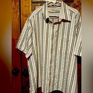 Orvis men’s XXL casual shirt. 100# cotton. Button